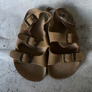 Old Navy Brown Buckle Sandals Size 11